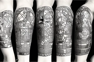 Woman tattoo idea