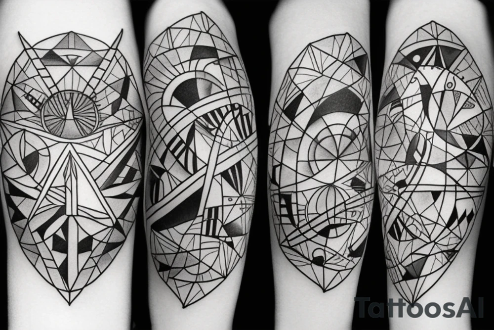Woman tattoo idea