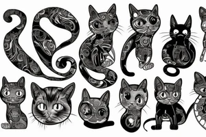 schrodingers cat tattoo idea