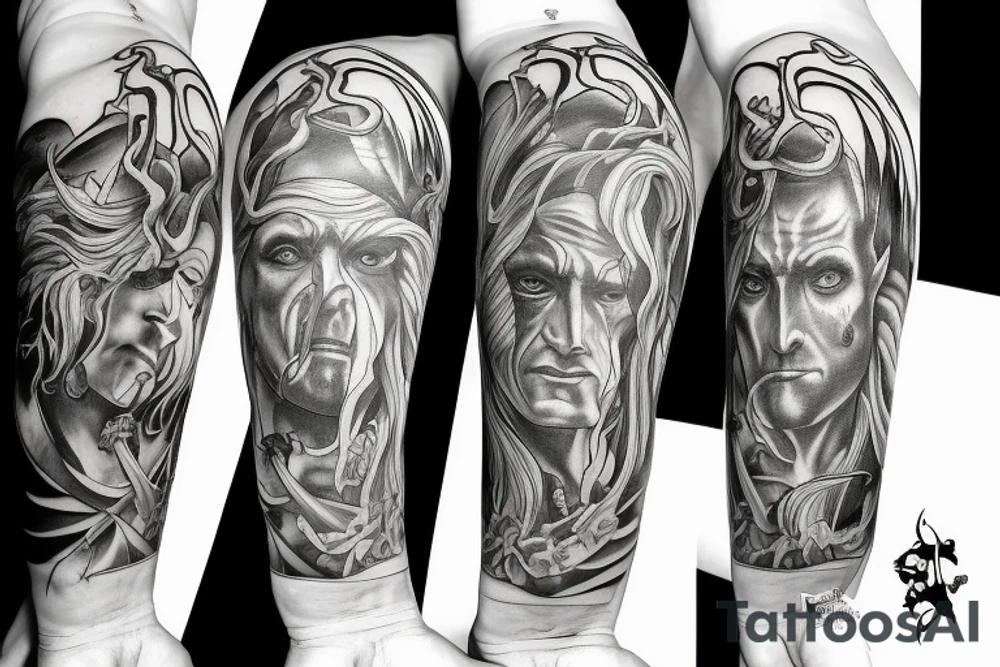 four horsemen of the apocalypse tattoo idea