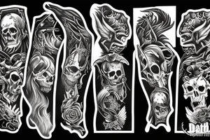 death rides a pale horse tattoo idea
