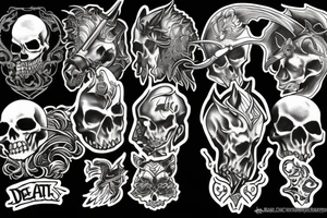 death rides a pale horse tattoo idea