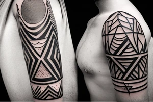mountains tattoo idea