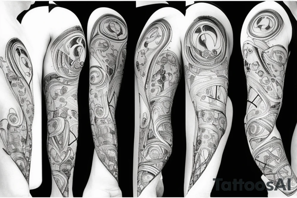 Hourglass; single shattered glass pieces tattoo idea