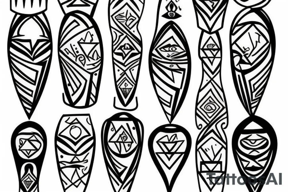 Hourglass; single shattered glass pieces tattoo idea