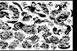 Laziness in Japanese tattoo idea