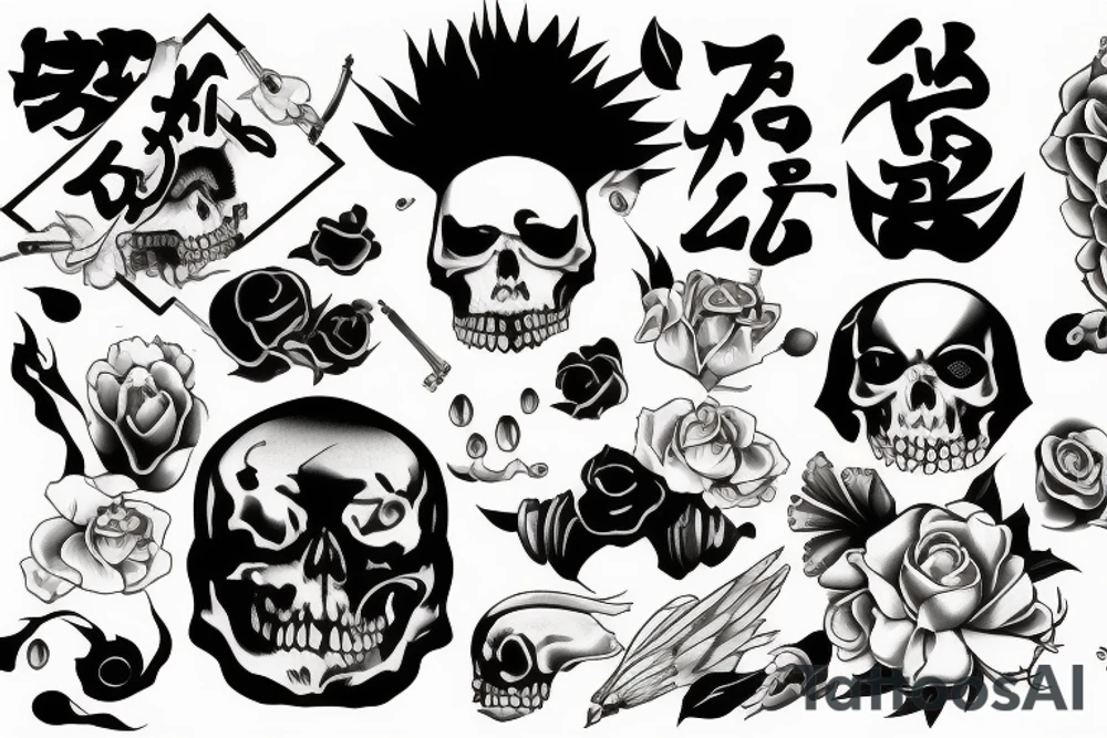 Laziness; death tattoo idea