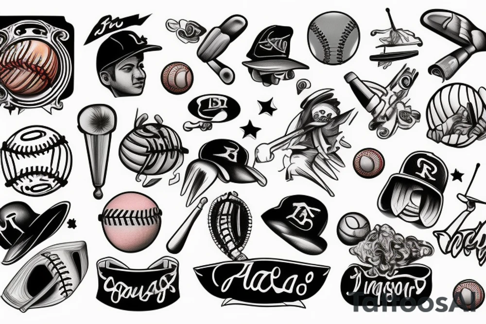 Baseball tattoo idea
