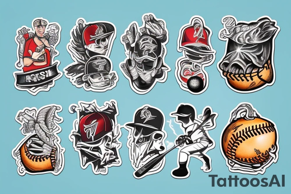 Baseball tattoo idea