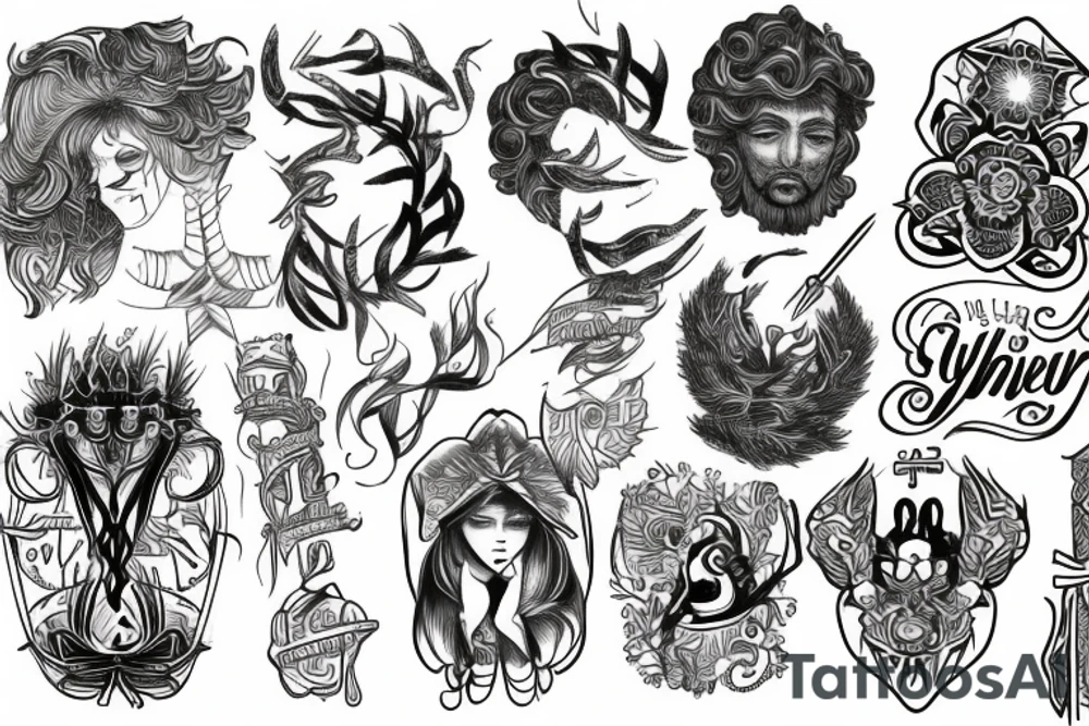 Yahweh tattoo idea