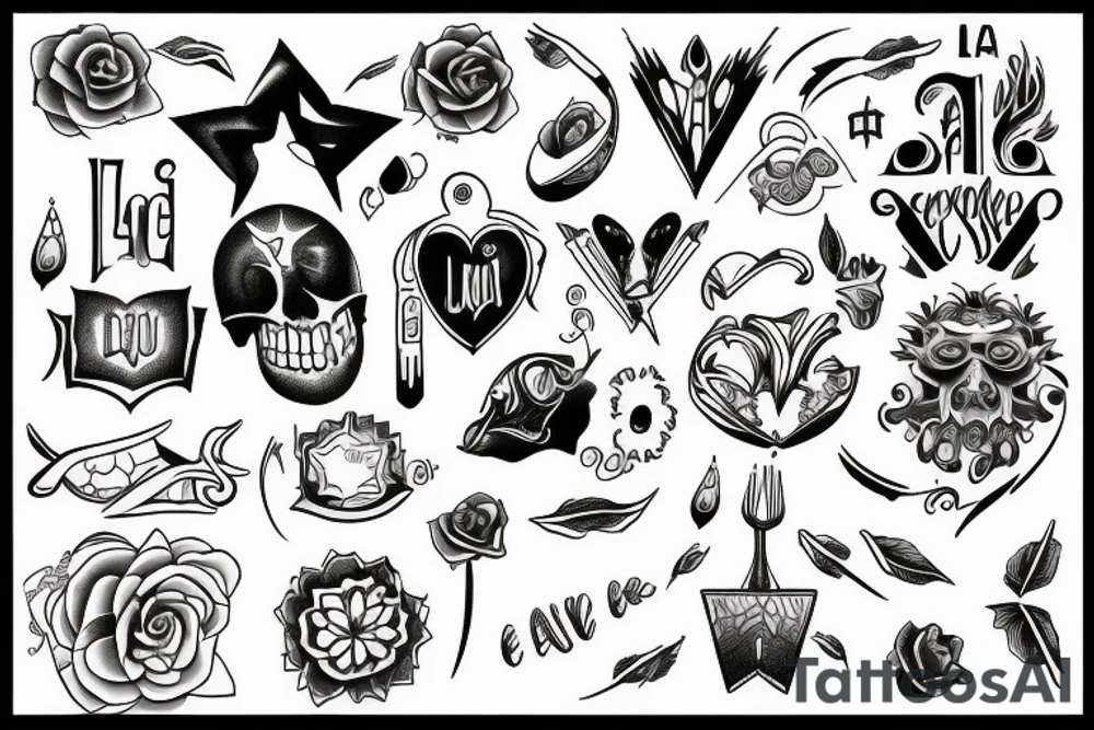 The meaning of life tattoo idea