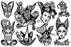 court jester tattoo idea