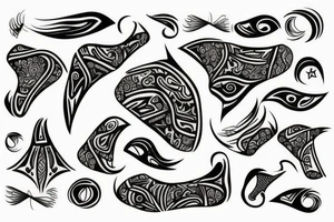 Etno Ukraine tattoo idea