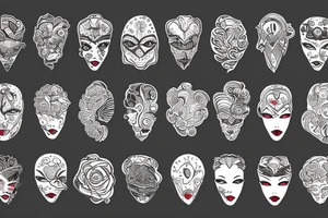 Etno Ukraine, on female tattoo idea