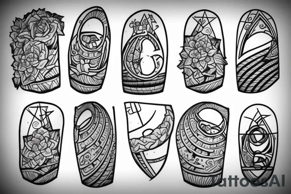 Hour glass tattoo idea