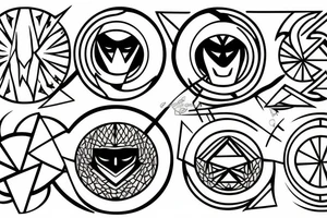 Moon knight tattoo idea