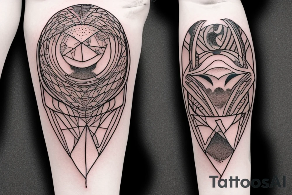 Moon knight tattoo idea