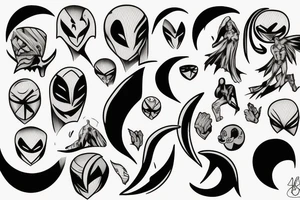 Moon knight tattoo idea