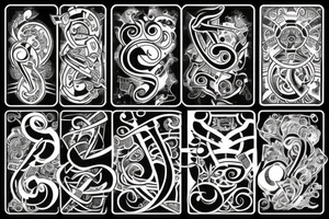 Question mark tattoo idea