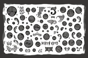 Question mark tattoo idea