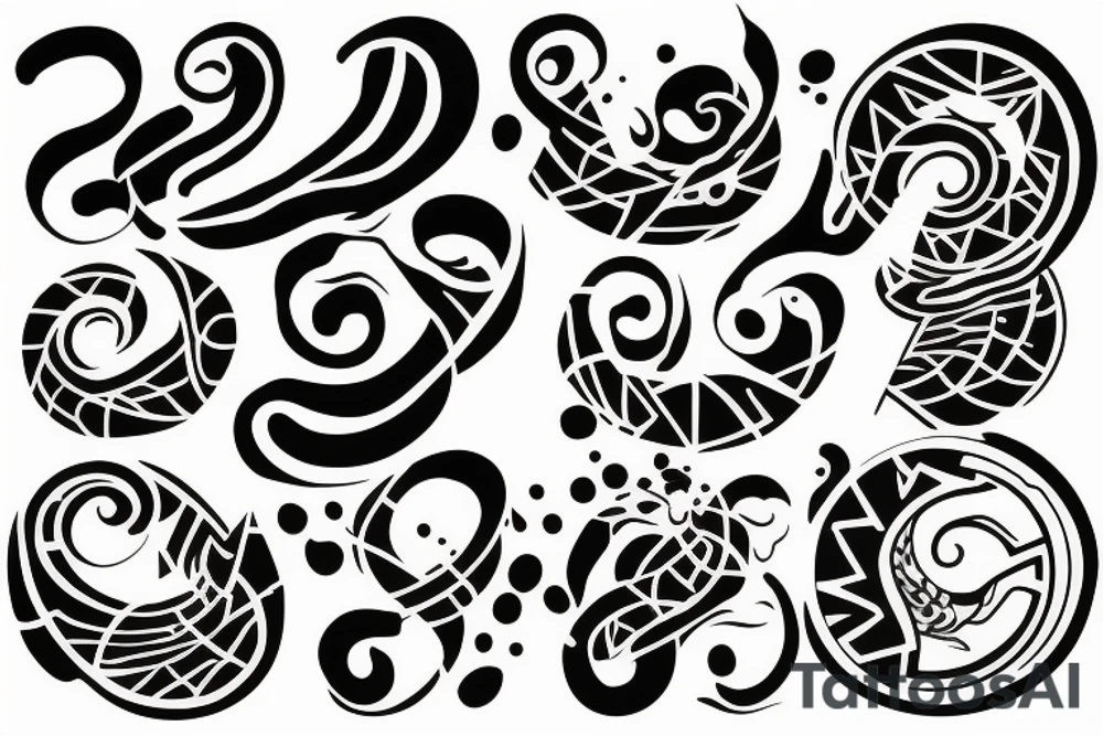 Question mark tattoo idea