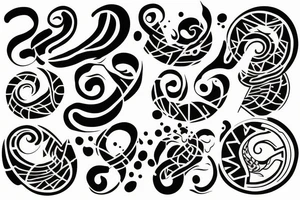 Question mark tattoo idea