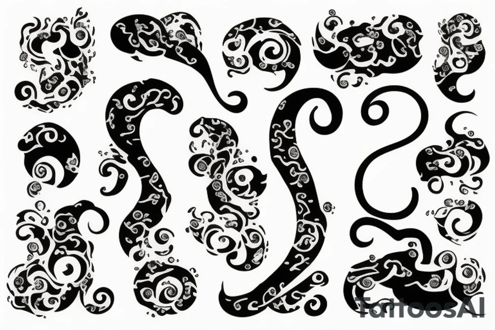 Question mark tattoo idea