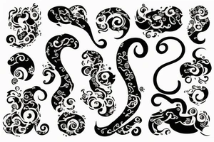 Question mark tattoo idea