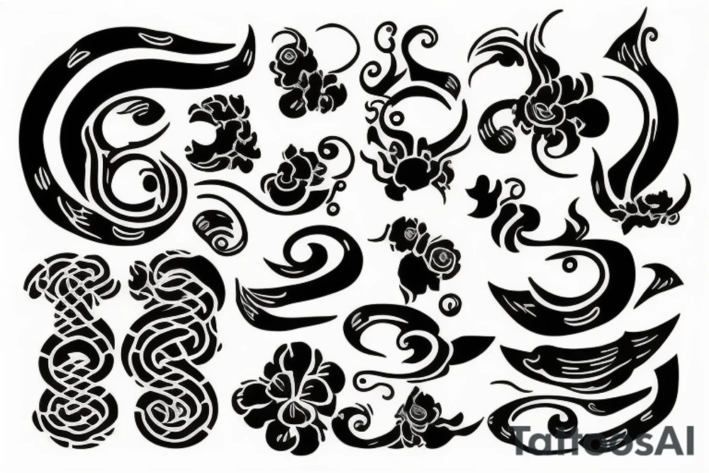 Question mark tattoo idea