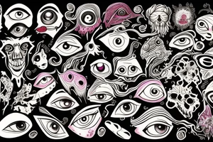 Eyes everywhere tattoo idea