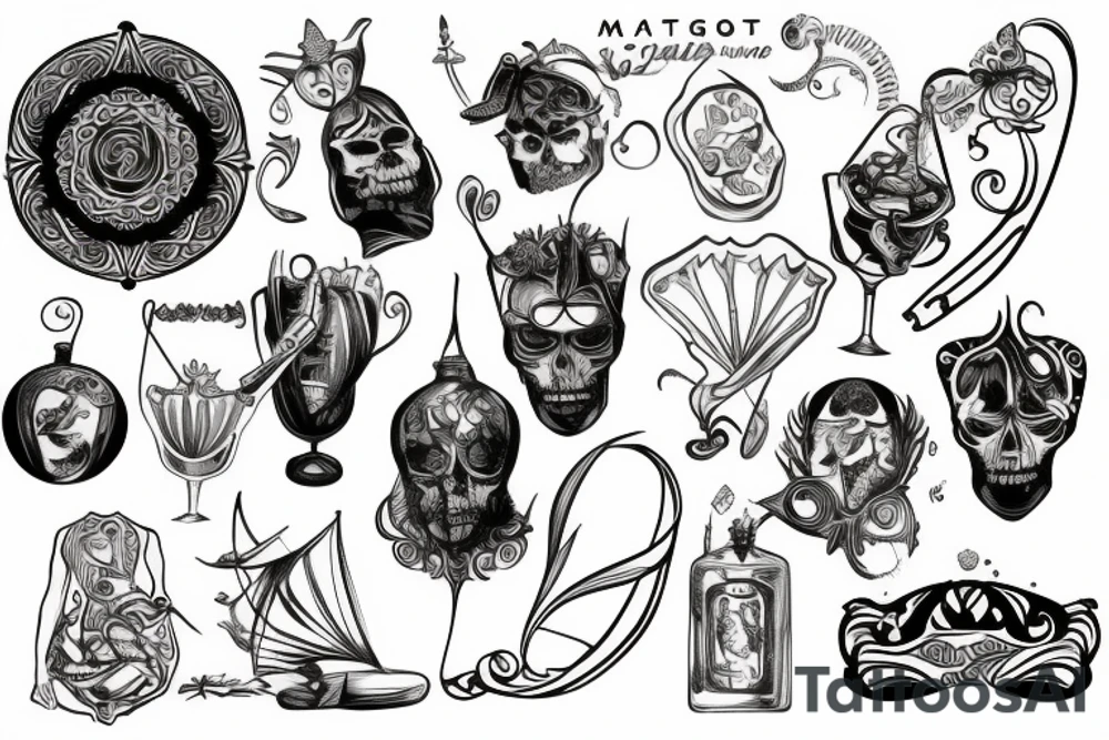 Begemot master and margarita tattoo idea