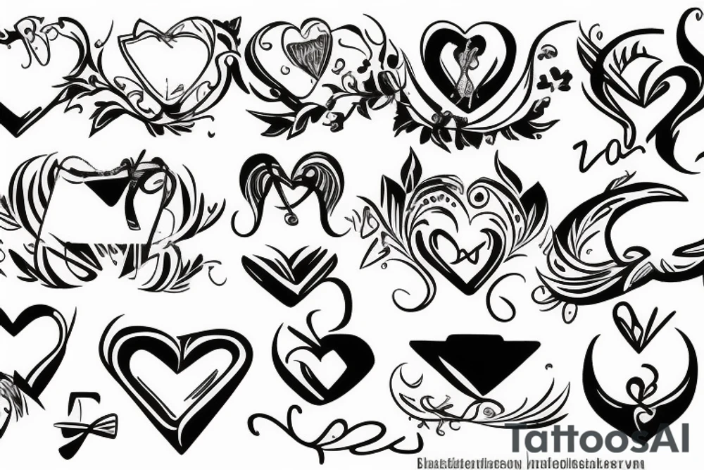 Blindfolded cupid tattoo idea
