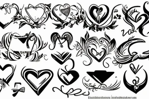 Blindfolded cupid tattoo idea