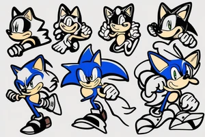 Sonic the hedgehog tattoo idea