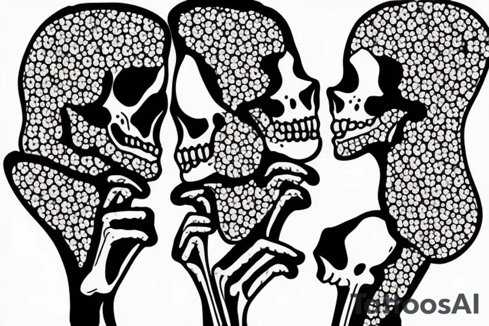 two skeleton lovers kissing under a cherry blossom tree tattoo idea two skeleton lovers kissing under a cherry blossom tree tattoo idea
