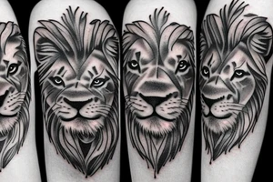 3 lion Cubs tattoo idea