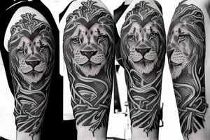 Lion cubs tattoo tattoo idea