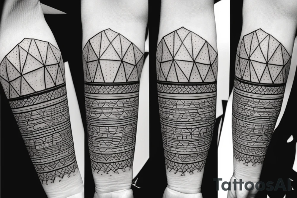 hiking tattoo idea