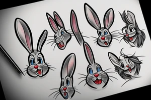 Bugs Bunny tattoo idea