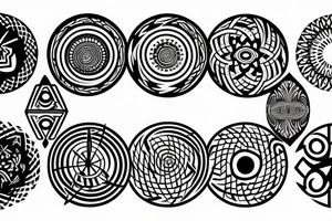 circle of life tattoo idea