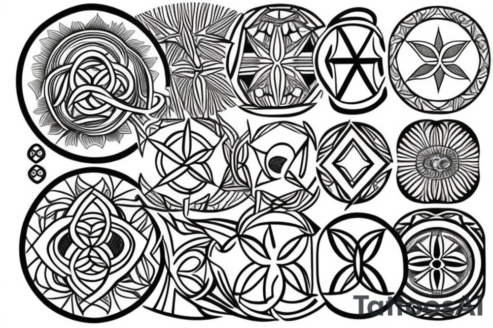 seed of life tattoo idea