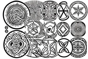 seed of life tattoo idea