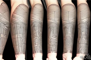 Marine vessel tattoo idea
