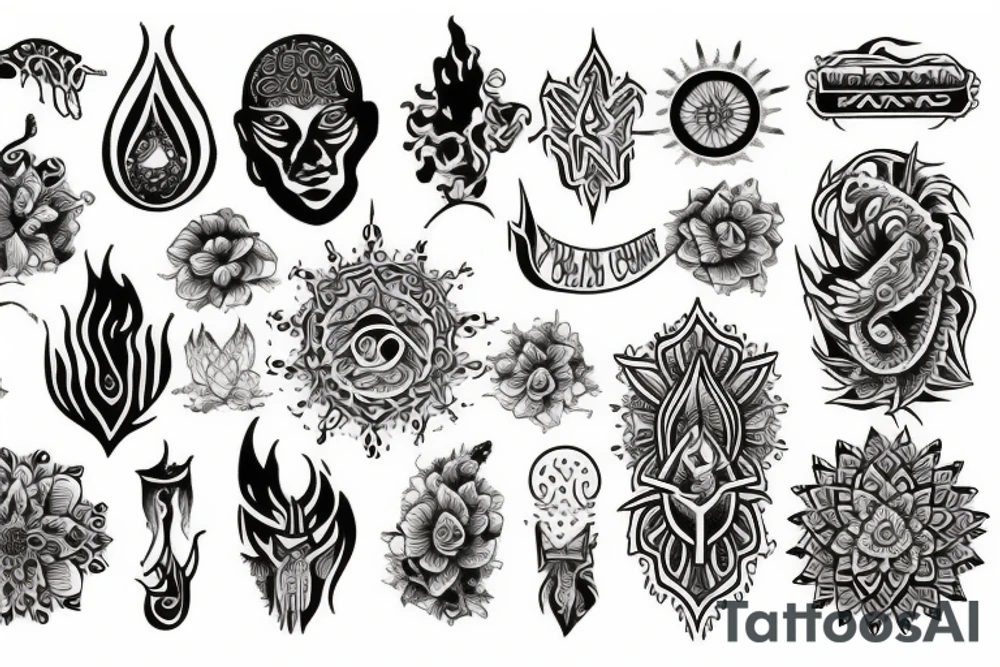 spiritual tattoo idea