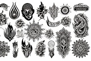 spiritual tattoo idea