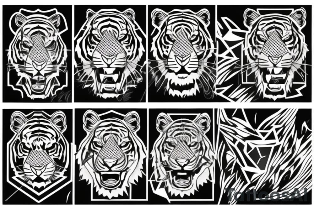 Tiger tattoo idea