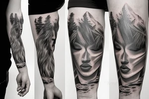 paint horse tattoo idea