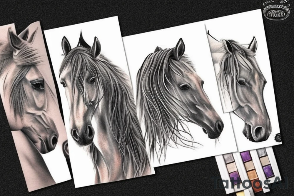 paint-aloosa horse tattoo idea