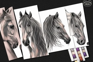 paint-aloosa horse tattoo idea