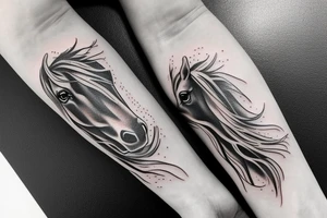 paint-aloosa horse tattoo idea